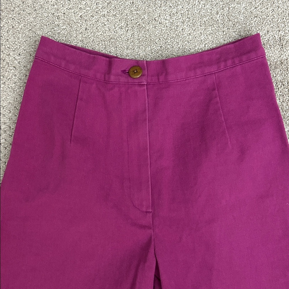 Ilana Kohn High Waisted Straight Leg Holly Pants Petunia - Picture 3 of 10